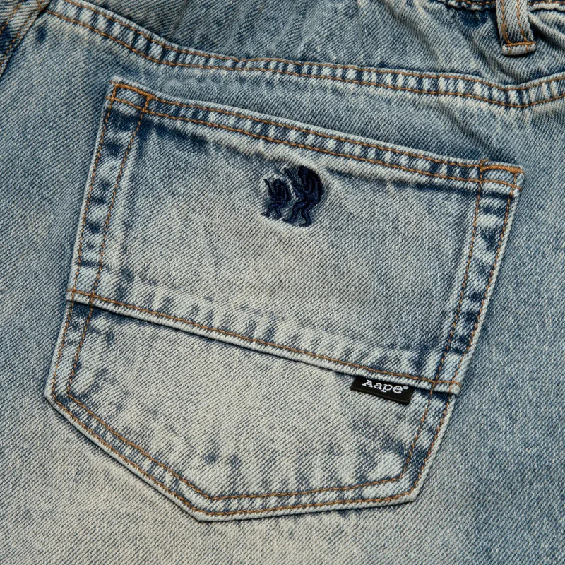 Aape Moonface Logo Jeans-2