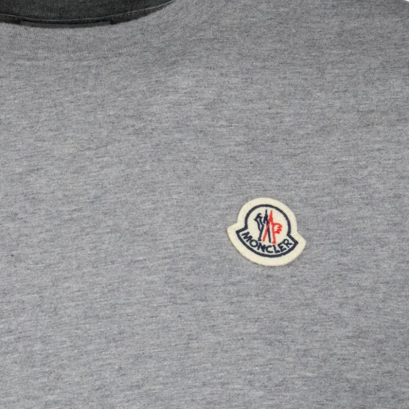 Moncler T Shirts Men 3 Pack White+Gray+Black-3