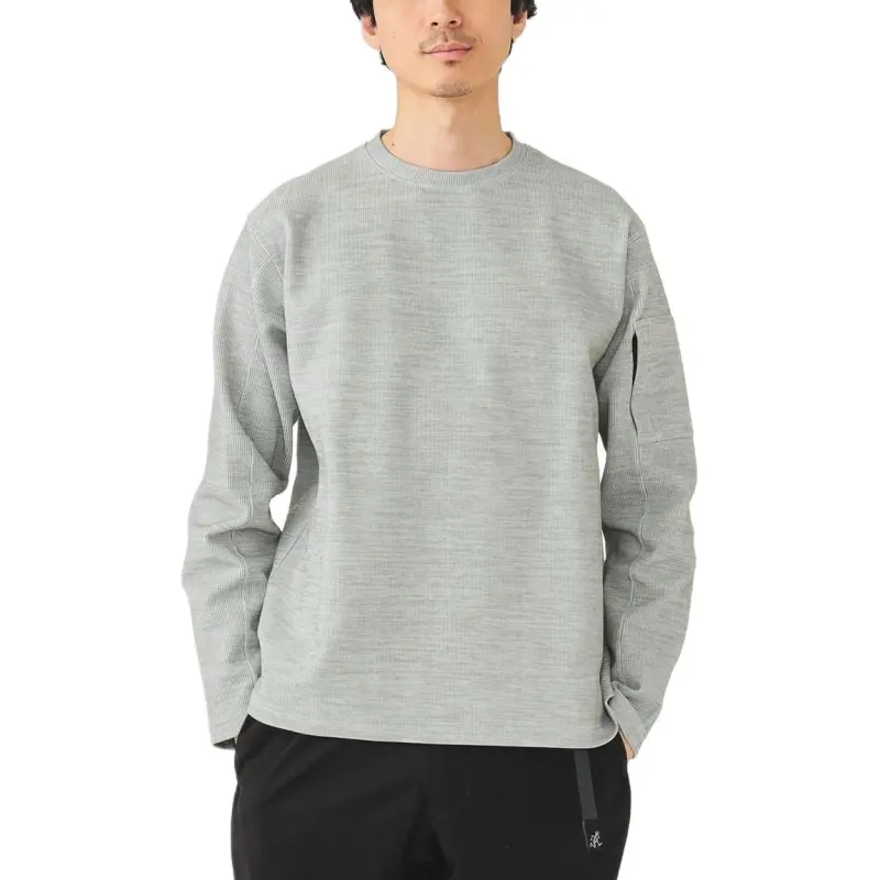 Beams T Shirts Men Gray-2