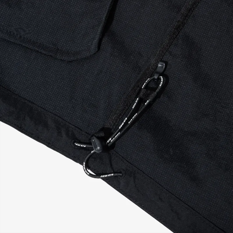 New Era Jacket Korean Style Unisex Black-5