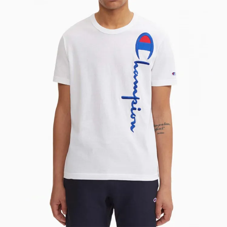 Champion T Shirts Unisex White-2