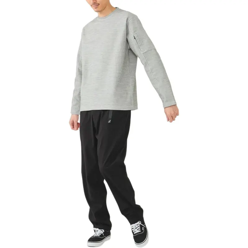Beams T Shirts Men Gray-5