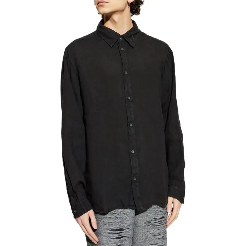 DIESEL S Werp Logo Embroidered Shirt-2
