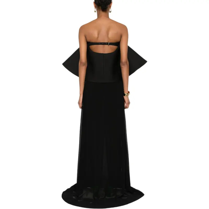 Jacquemus The Vela Strapless Dress-3