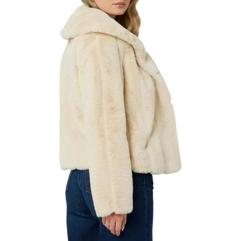 GUESS Jackets Coats Women's Beige-1