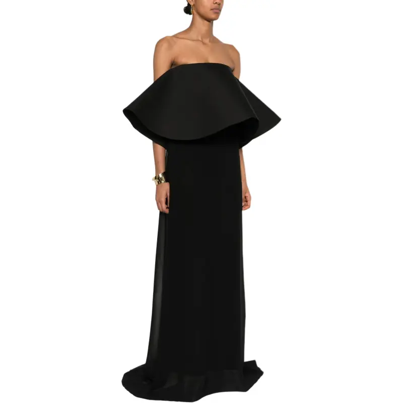 Jacquemus The Vela Strapless Dress-2