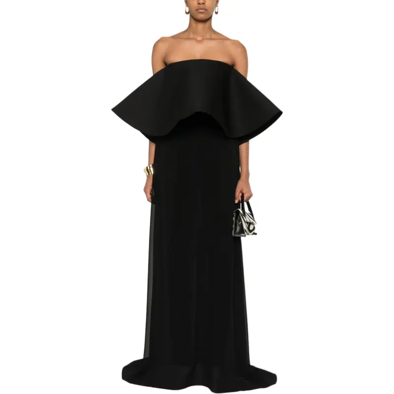 Jacquemus The Vela Strapless Dress-1