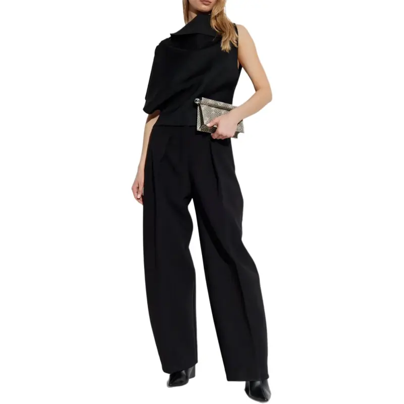 Jacquemus La Maille Trapeze 'Black'-1