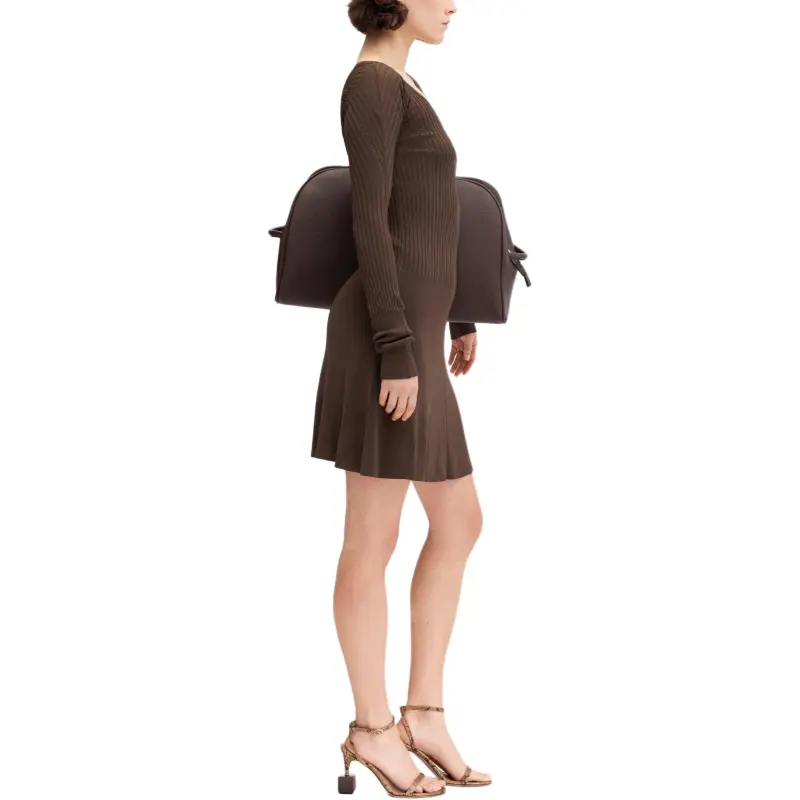 Jacquemus Pralù Long Sleeve Mini Dress-2