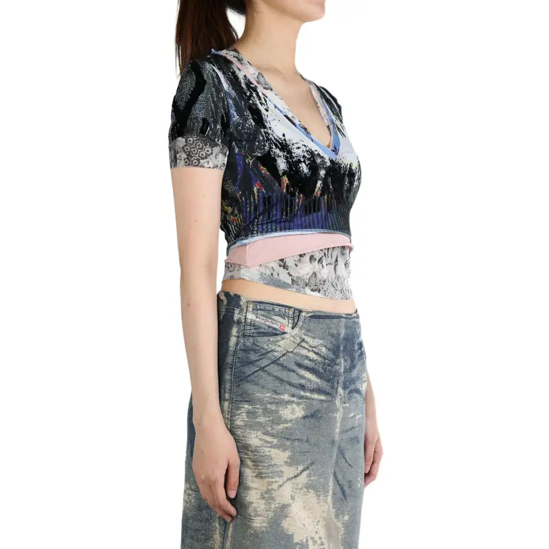 DIESEL Printed Top-1