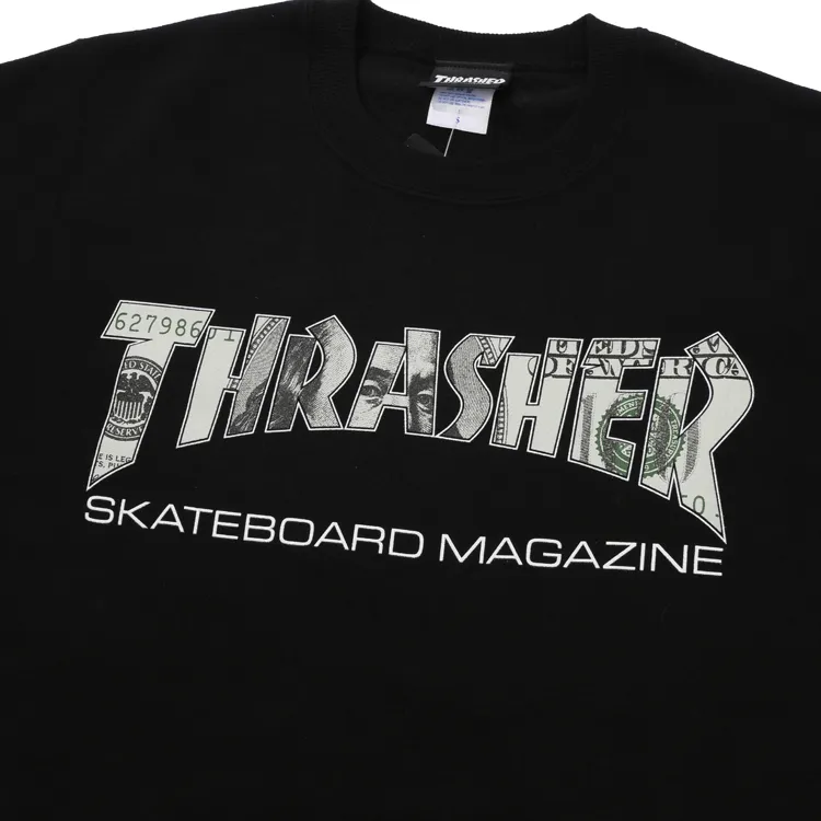 Thrasher Sweatshirt Japan Version Unisex Black-1