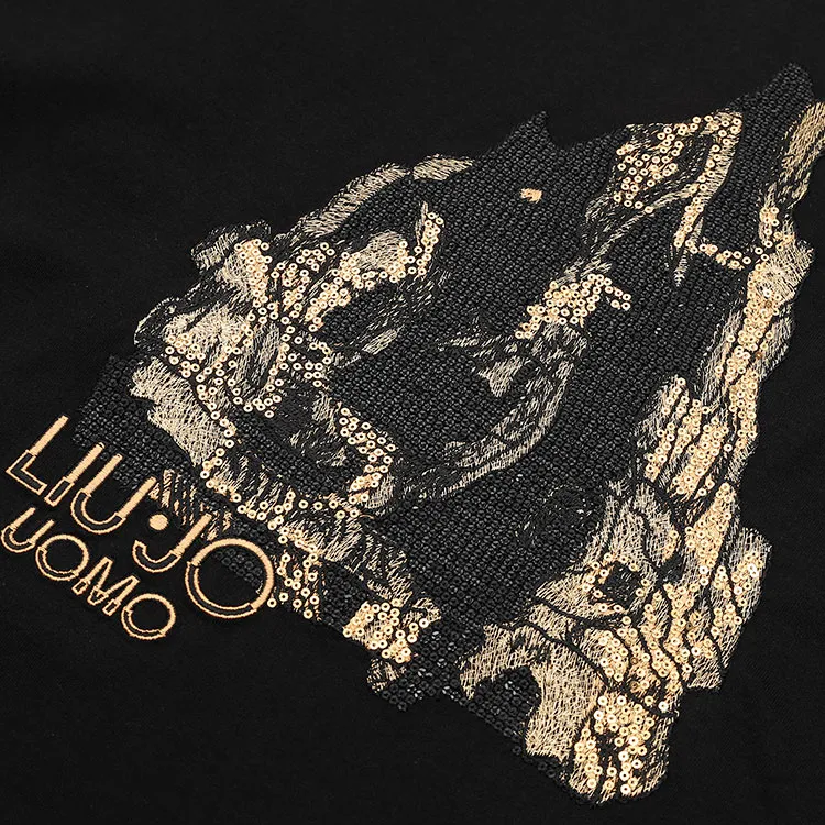 LIU·JO UOMO SS21 T Shirt Men's Black-3