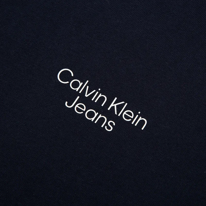 Calvin Klein T Shirts Men Navy Blue-5