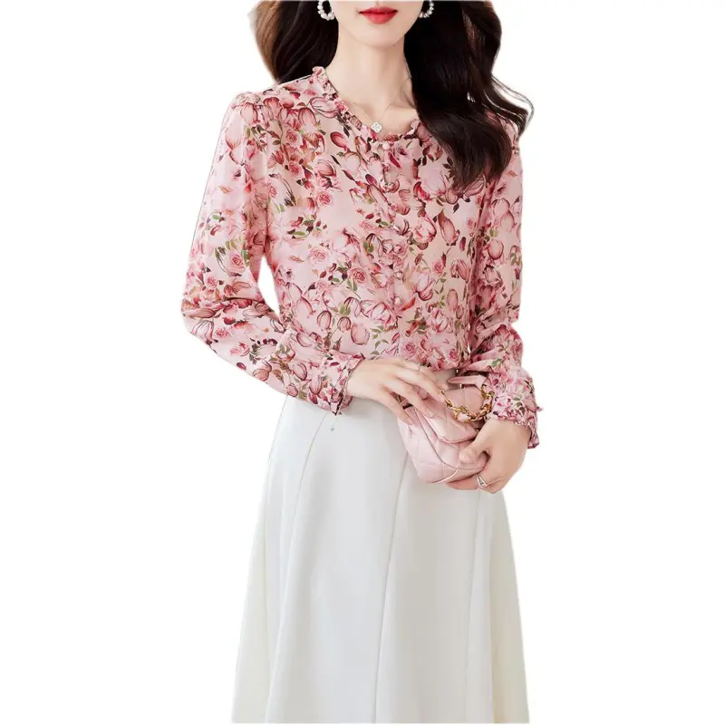 Yi Mengyuan Shirt Women's Rose Poetry Collection-2