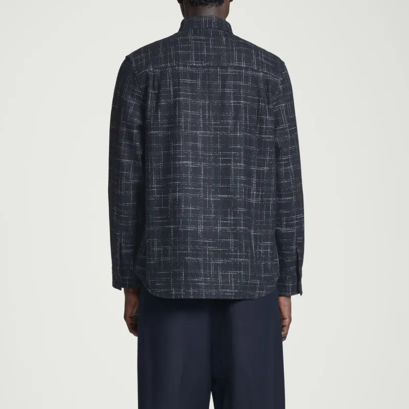 COS Shirts Men Navy Blue-3