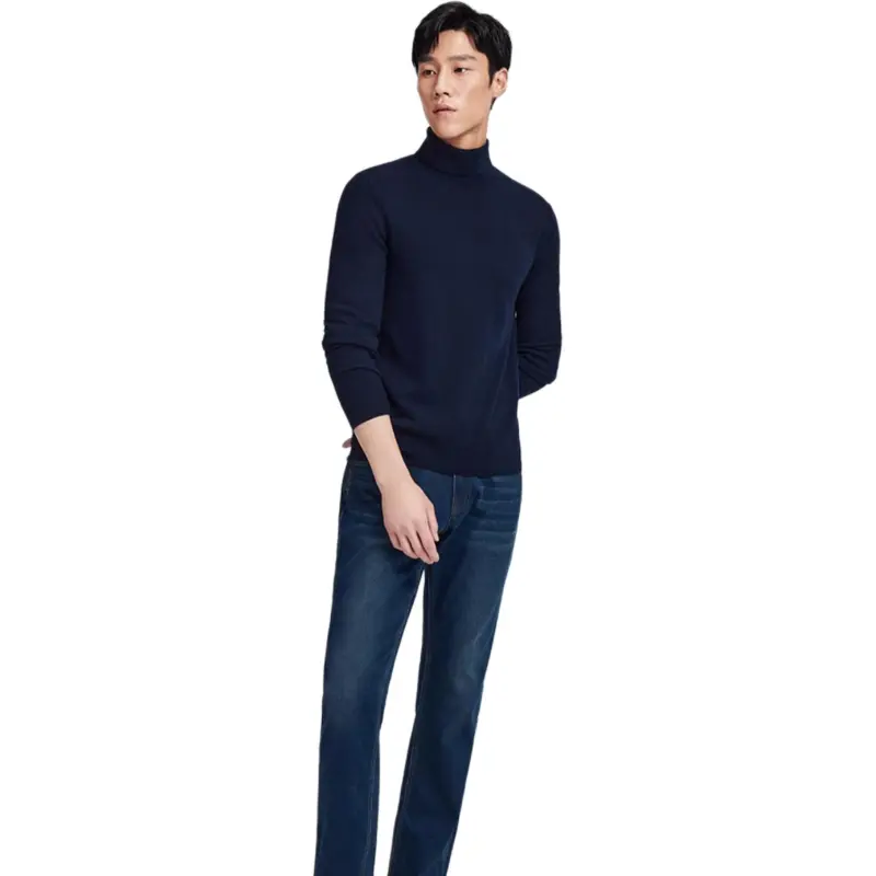 GOLDLION Knitwear Men's Navy Blue-2
