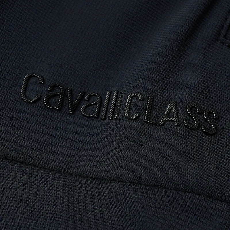 Cavalli Class Casual Pants Men's Black-3