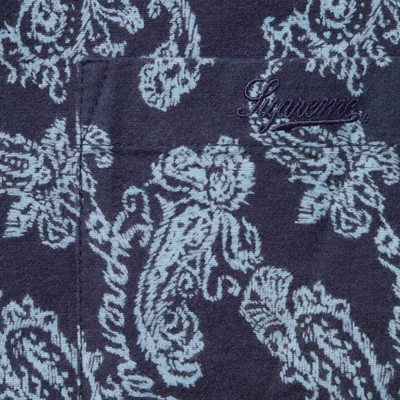 Supreme Paisley Flannel Shirt-3