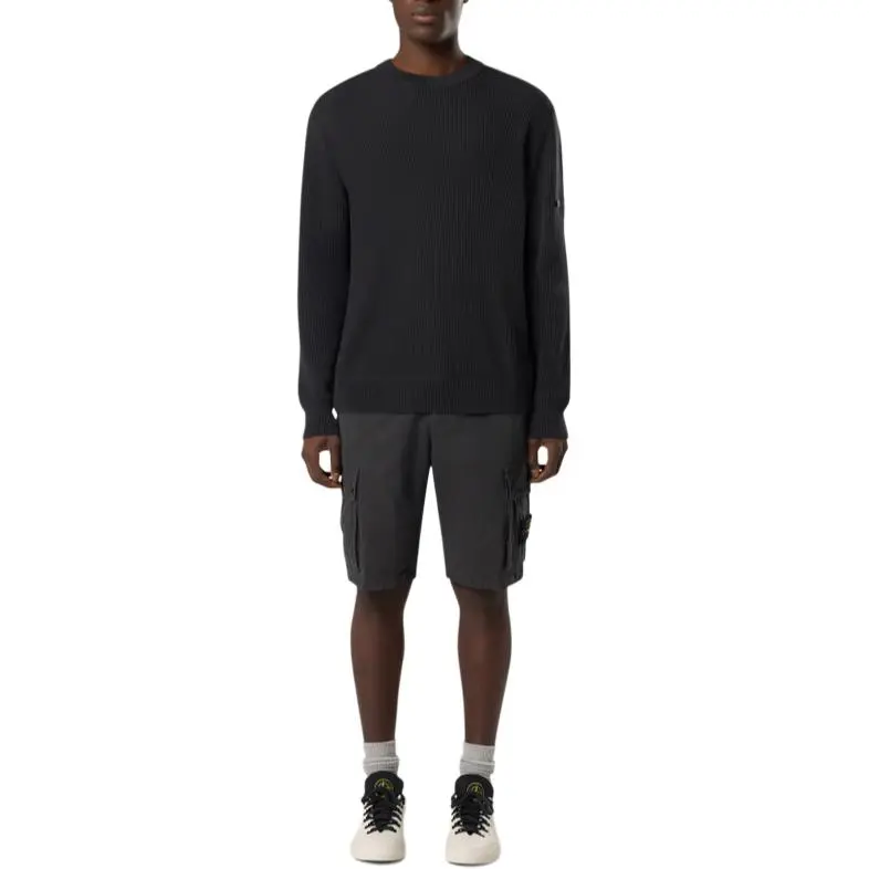 STONE ISLAND Compass Patch Bermuda Shorts-1