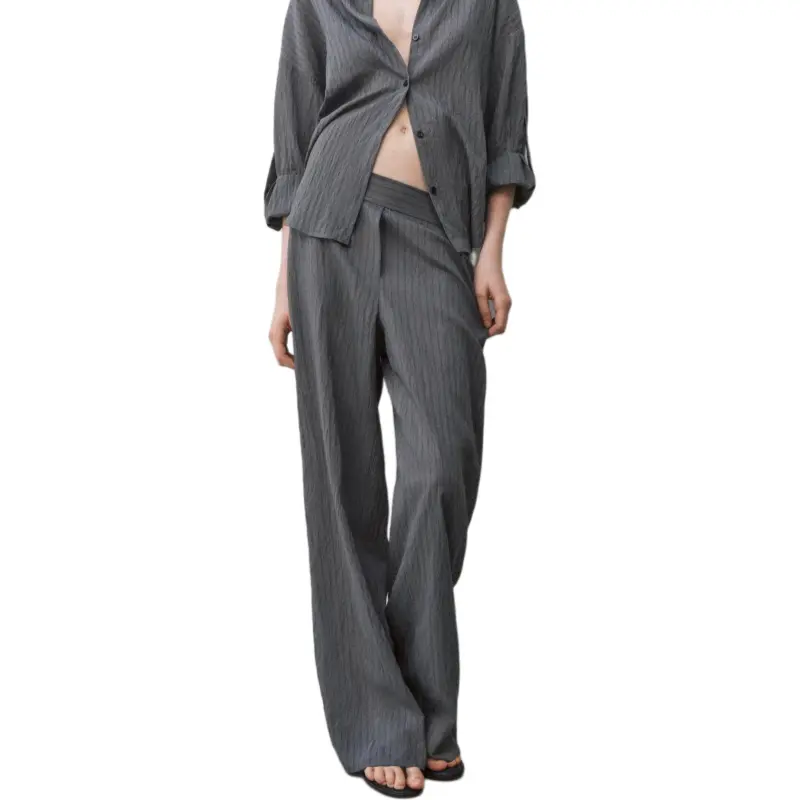 ZARA Casual Pants Women's Gray-5