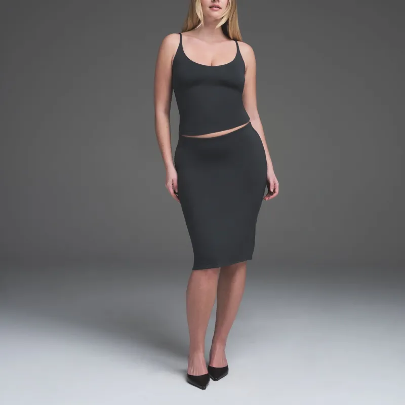SKIMS SS25 SMOOTH LAYERS SCOOP NECK CAMI Camisole Women's GRAPHITE/Graphite-1