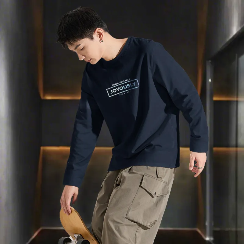 Tonlion T-Shirt Men's Navy Blue-3
