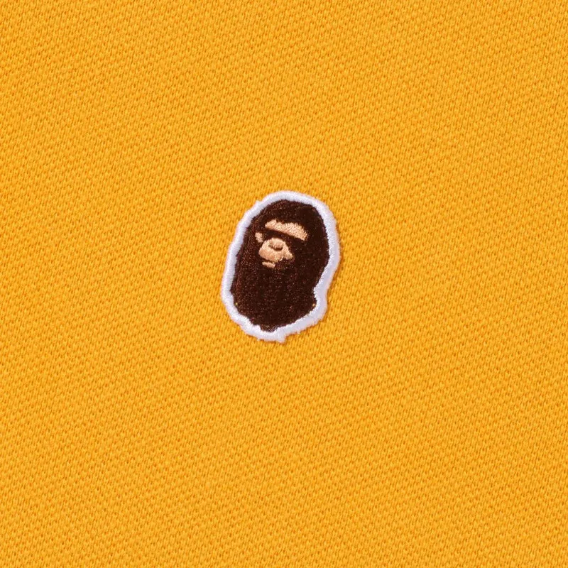 A BATHING APE Head One Point Gradation Relaxed Fit Polo-5