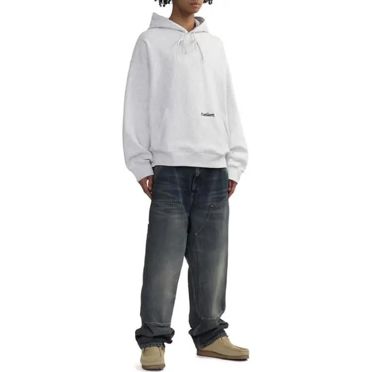 Carhartt WIP Hooded Label Script Sweatshirt-3