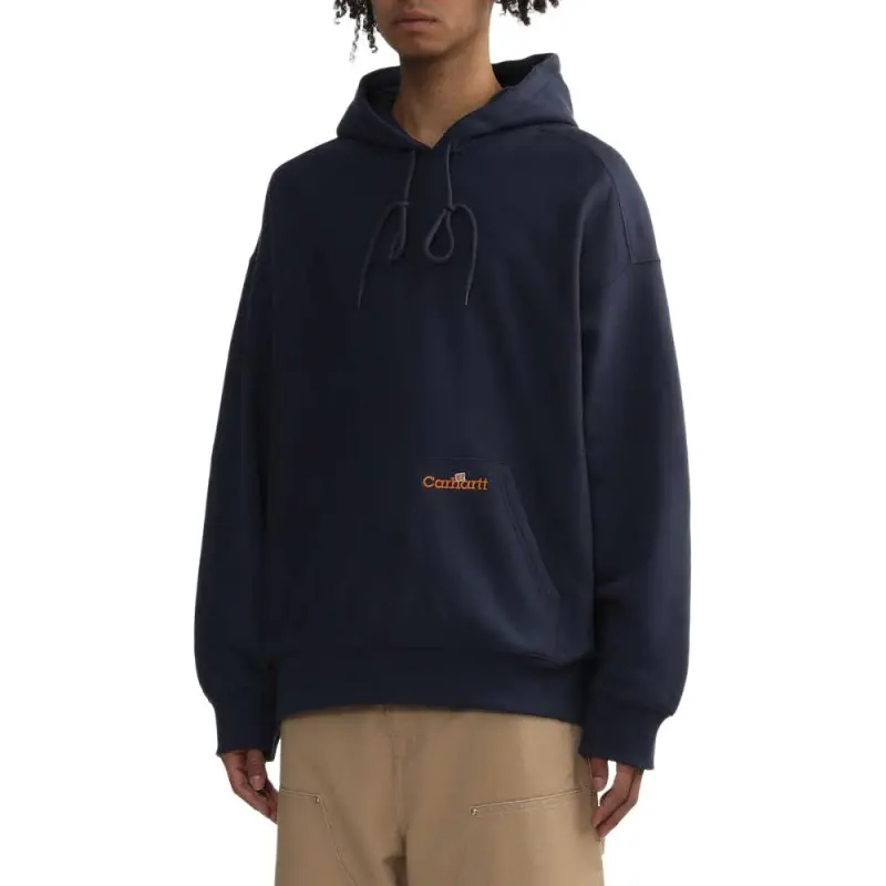 Carhartt WIP Hooded Label Script Sweatshirt-7