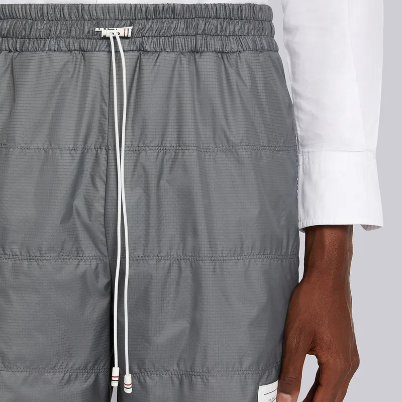 THOM BROWNE Ripstop Drawstring Track Shorts-4