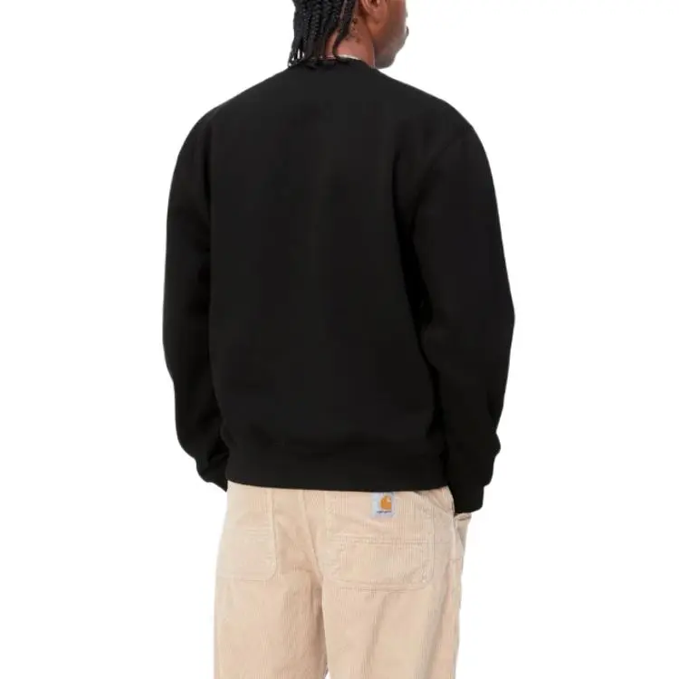 Carhartt WIP Logo Embroidered Crewneck Sweatshirt-4
