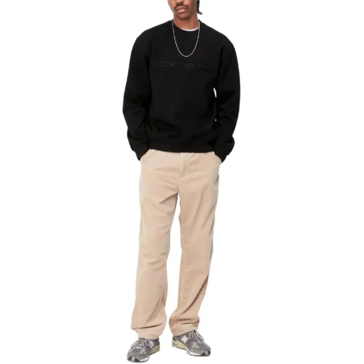 Carhartt WIP Logo Embroidered Crewneck Sweatshirt-2