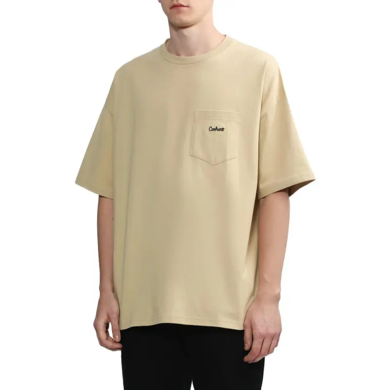 Carhartt WIP SS23 T Shirts Men Brown-3