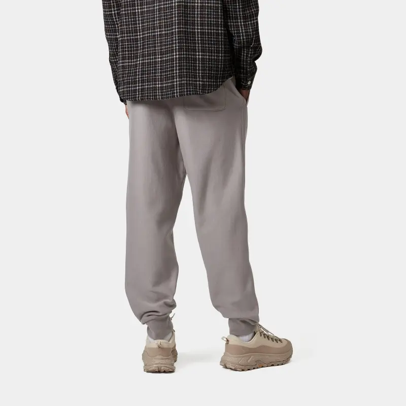 Carhartt WIP American Script Knitted Sweatpants Men Dusty Gray-3