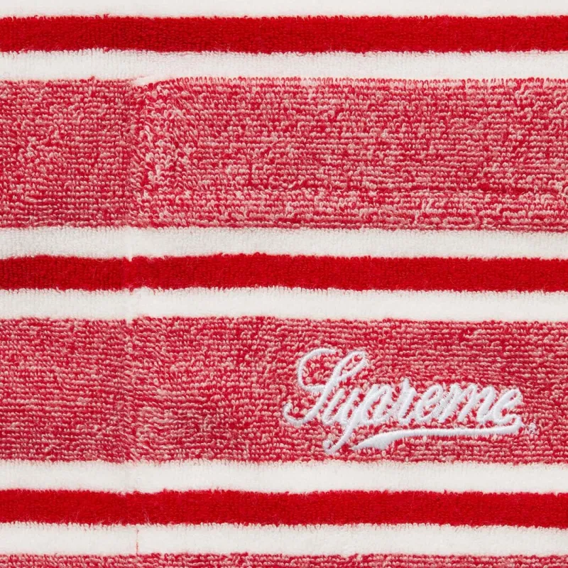 Supreme Stripe Terry S S Polo-2