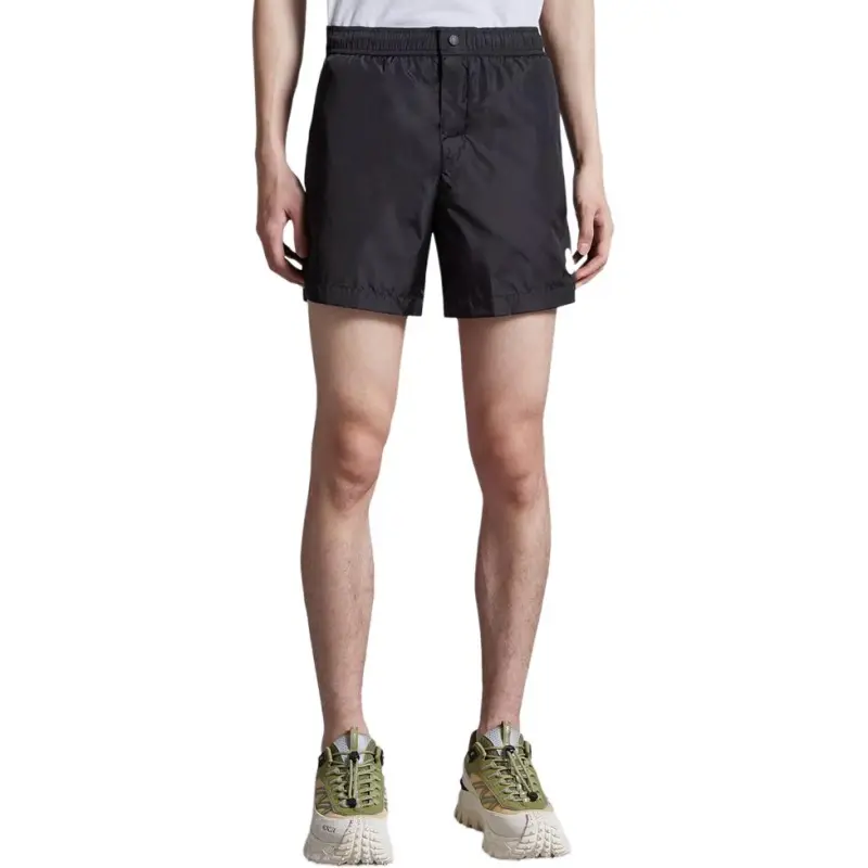 Moncler Logo patch Swim Shorts-3
