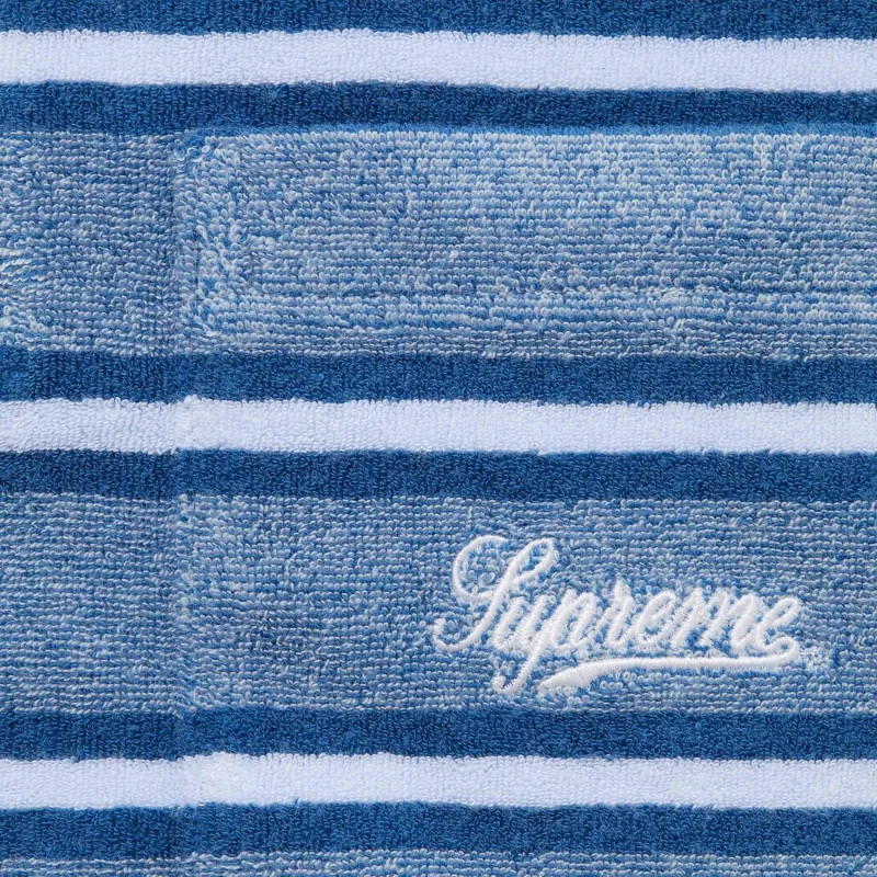 Supreme Stripe Terry S S Polo-5