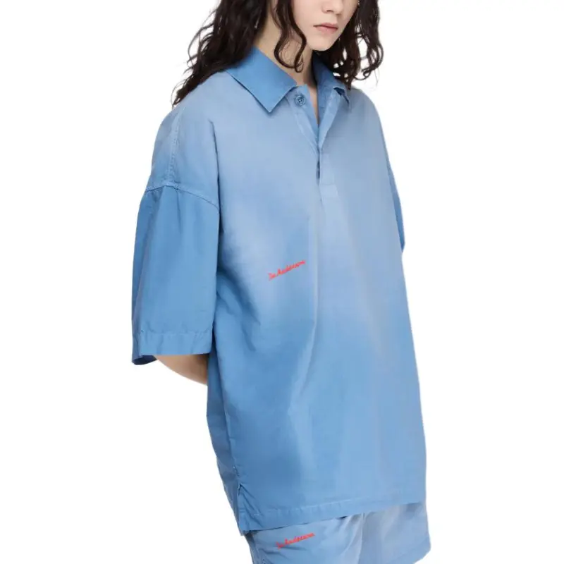 JW Anderson Oversized Logo Polo Shirt-2