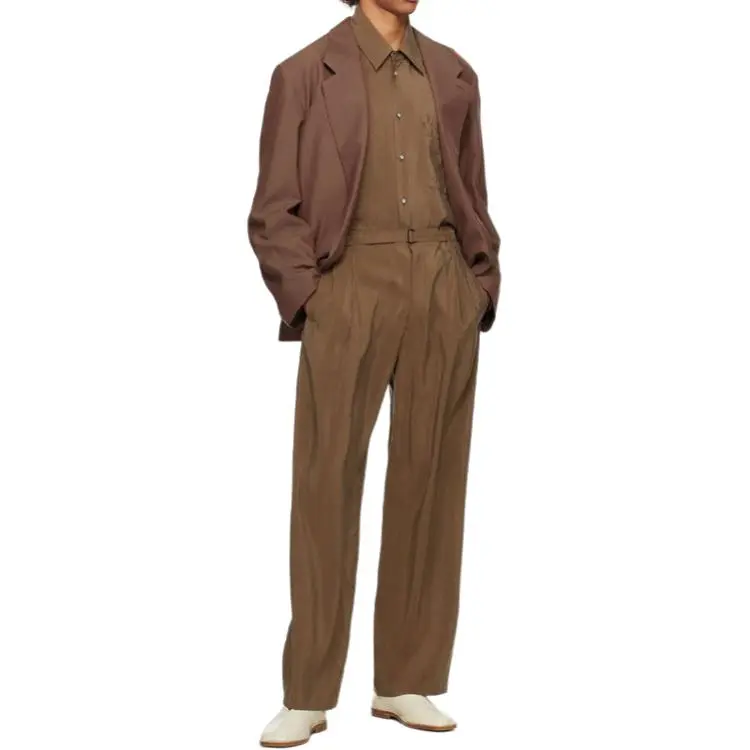 Lemaire Business Suit Men's Brown-3