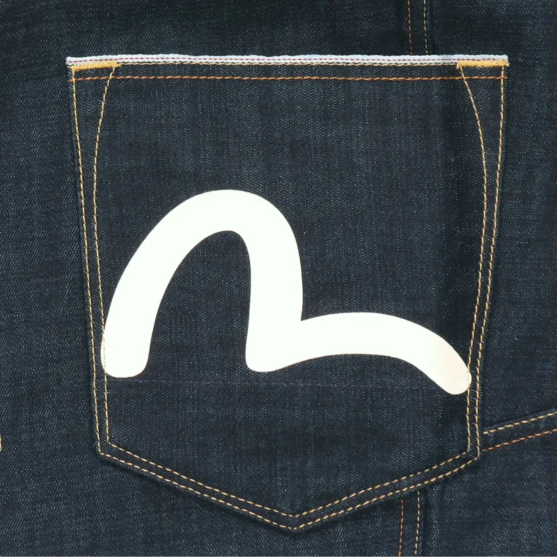 EVISU Denim Jacket Men's Dark Blue-3