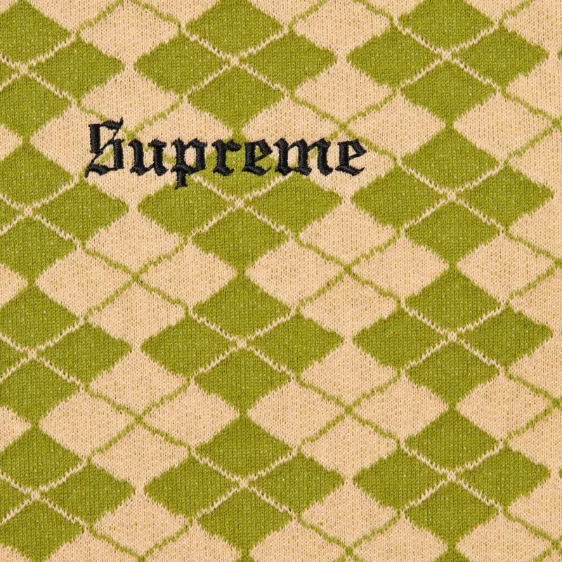Supreme Diamond Jacquard S/S Top-5
