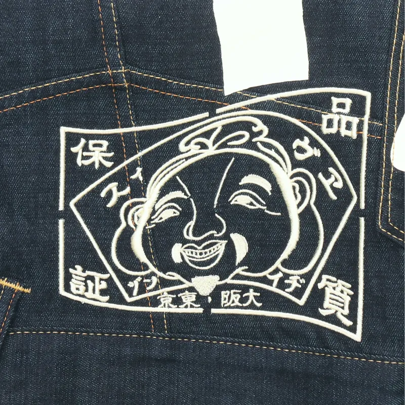 EVISU Denim Jacket Men's Dark Blue-2