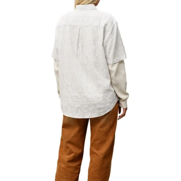 Stussy Wavy Striped Short Sleeve Shirt-8