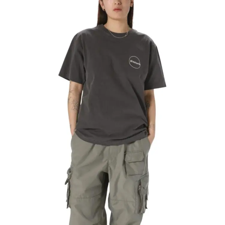 Thisisneverthat SS25 T Shirt Unisex Charcoal Gray-2