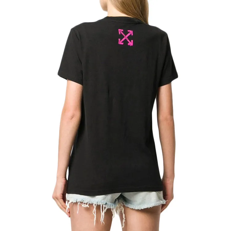 OFF WHITE SS21 Regular T Shirt Women's Black-5