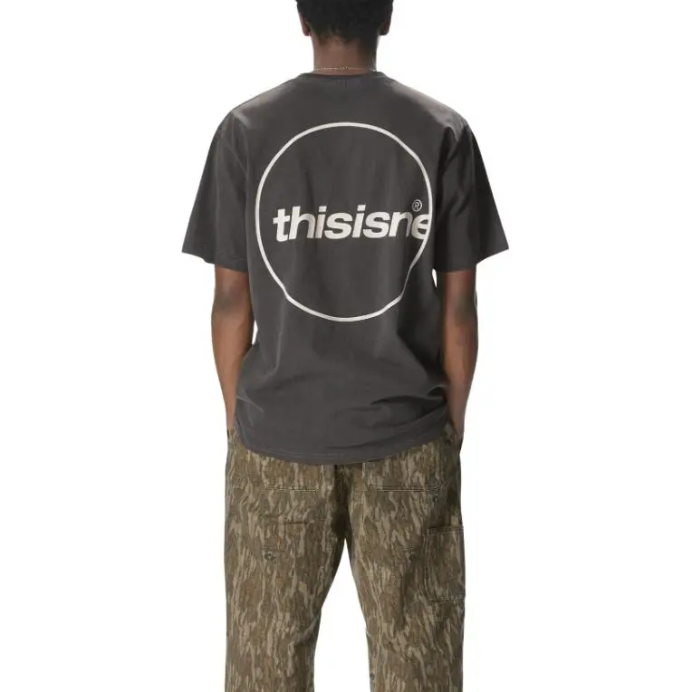 Thisisneverthat SS25 T Shirt Unisex Charcoal Gray-4