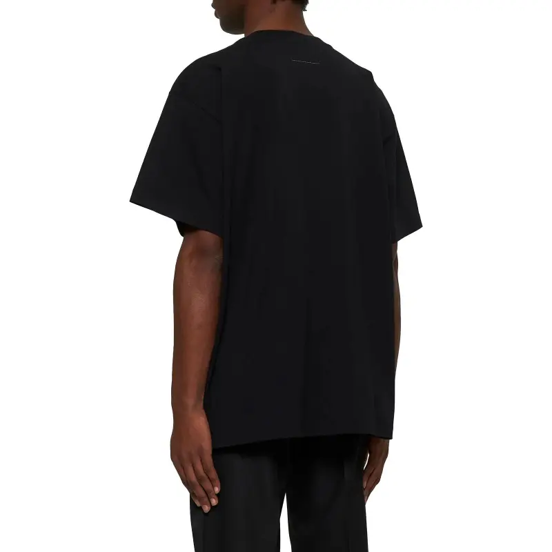 MM6 Maison Margiela Graphic Printed Crewneck T Shirt-2
