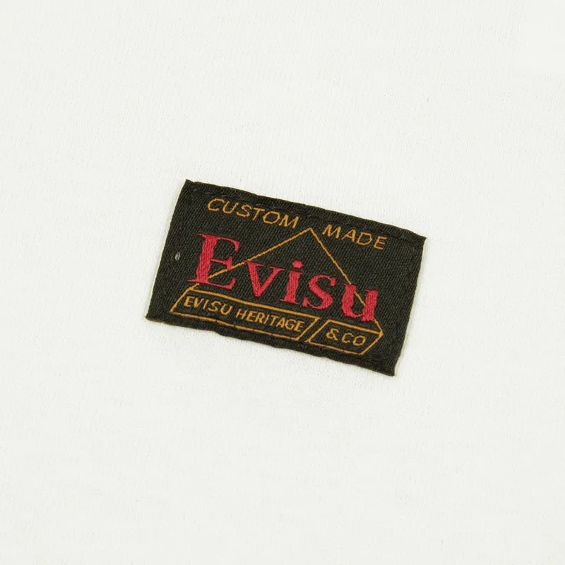 EVISU T Shirts Unisex White-4