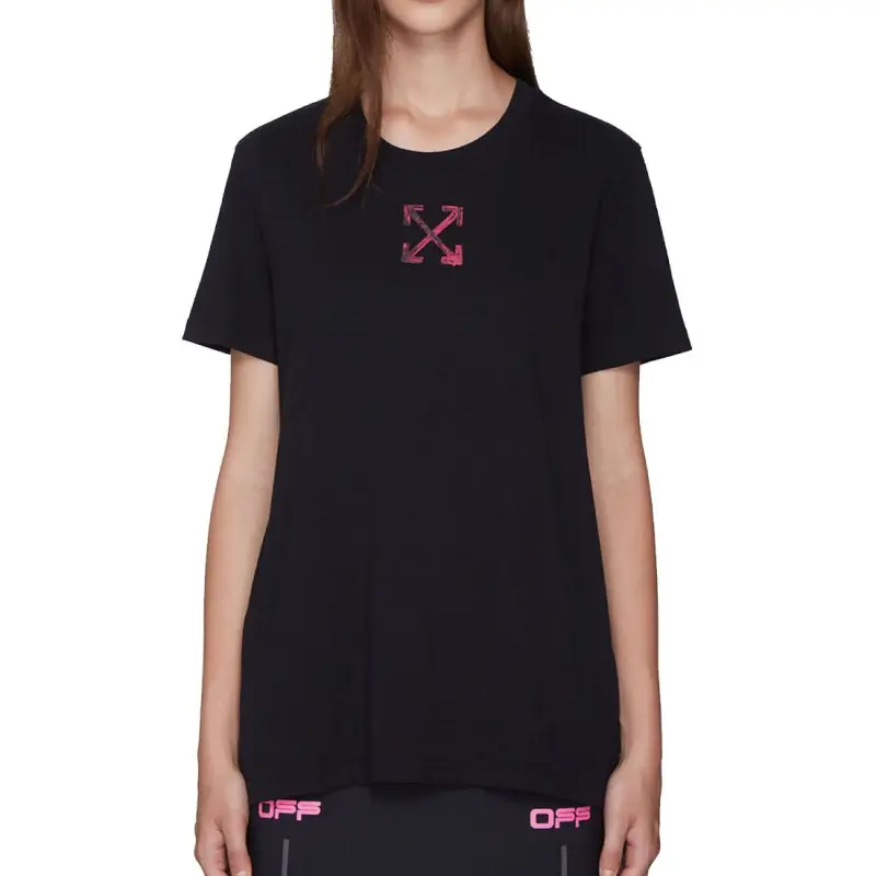 OFF WHITE SS21 Regular T Shirt Women's Black-2