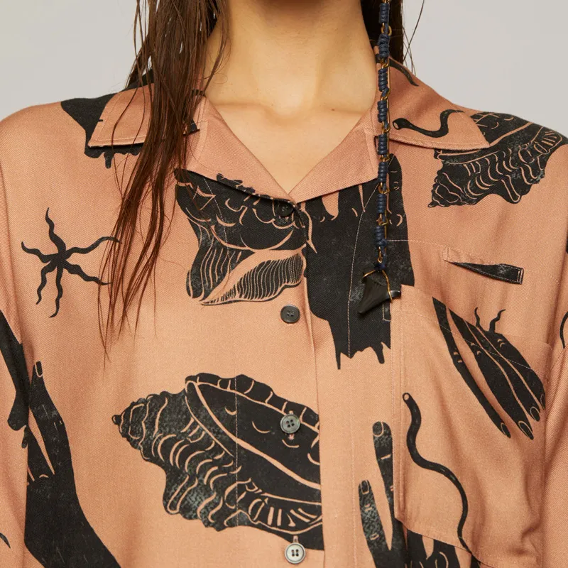 Acne Studios Shirt Women's Pink Black-3